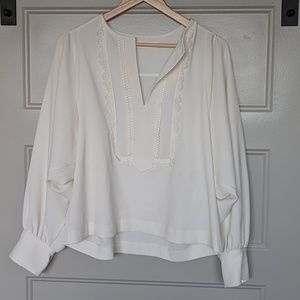 See by Chloe White Blouse